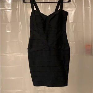 Black bondage dress